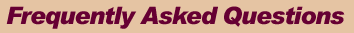 FAQ