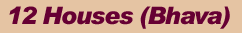 12 Houses (Bhava)